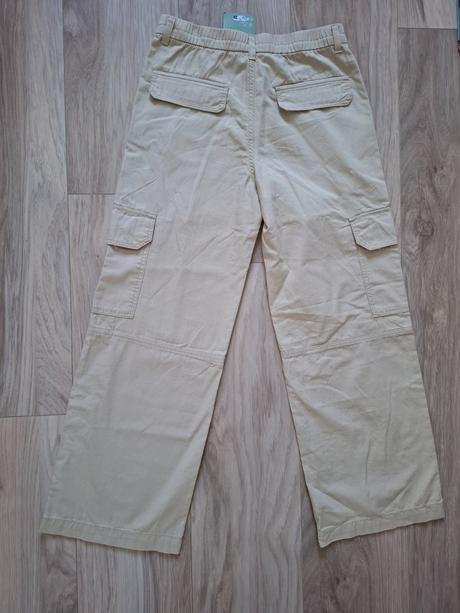 Nové, ľahké, bavlnené nohavice, veľ. 146, h&m,146