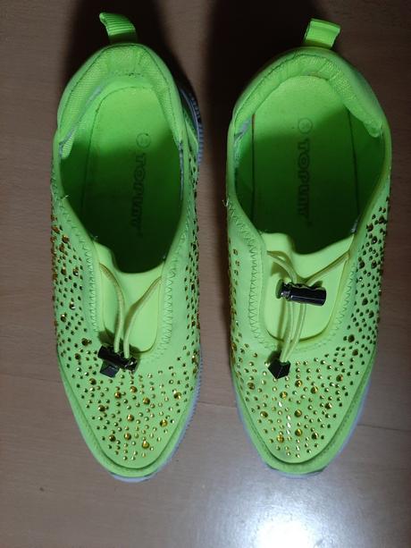 Neónové tenisky č.36, 36