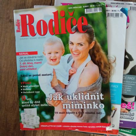 Časopisy mama a ja, dieťa, rodiče,