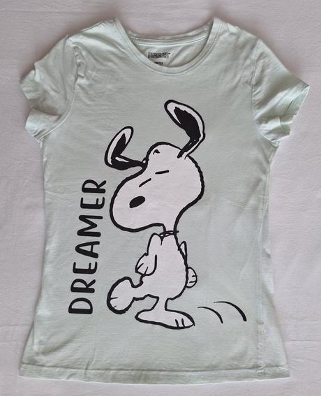 Tričko mätové na spanie, peanuts,146