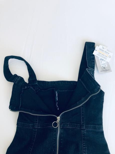 Riflové šaty, primark,32 / 146 / 152