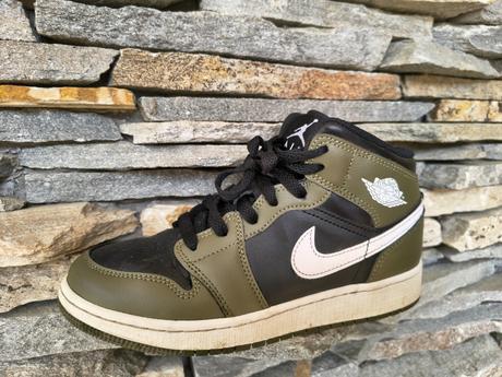 Detské tenisky air jordan 1- mid, veľ. 37,5, air jordan,37