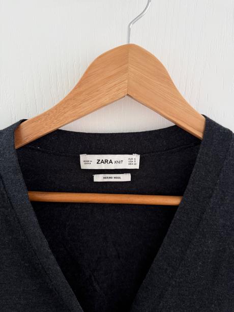 Kardigán zara kint merino vlna, zara,s