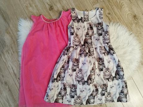 Šaty  h&m 1 + 1 zadarmo, h&m,140