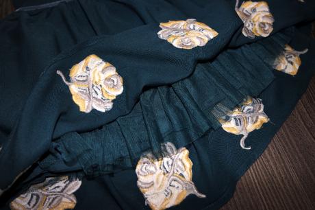 F&f vyšívaná sukňa, krásna, v. 122/6-7y, f&f,122