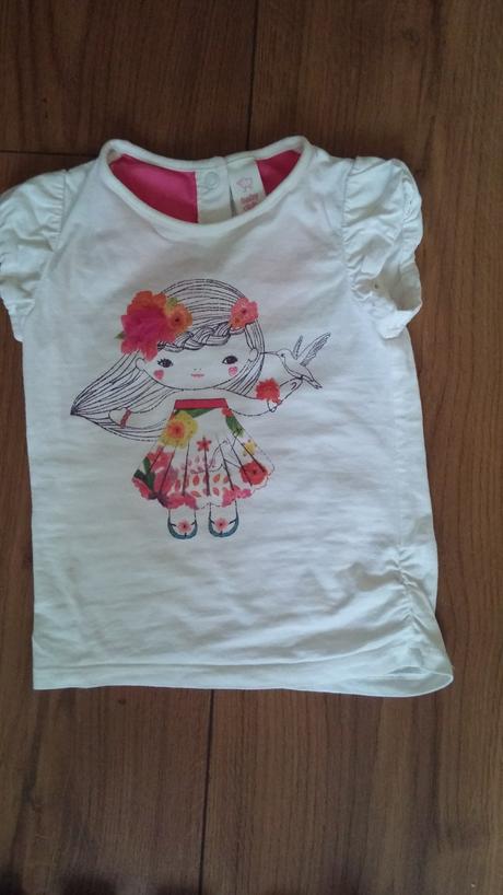 Tricko s dievcatkom, c&a,92