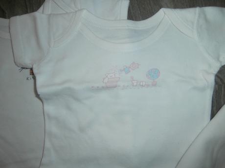 Body s krátkym rukávom 4ks, 50–62