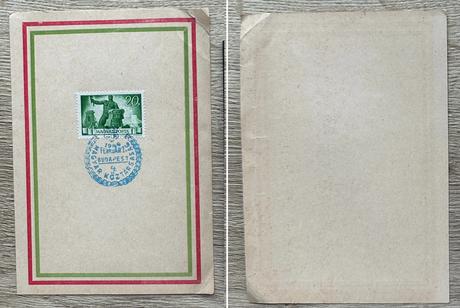 Maďarská známka ročník 1946,