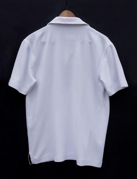 Biele vrúbkované tričko, columbia,l