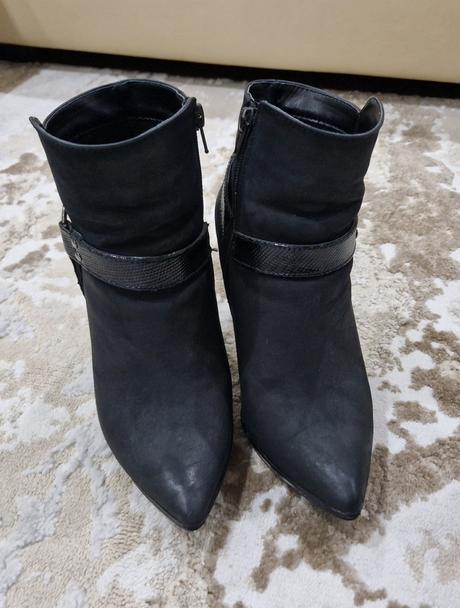 Kožené členkové čižmičky, gino rossi,36