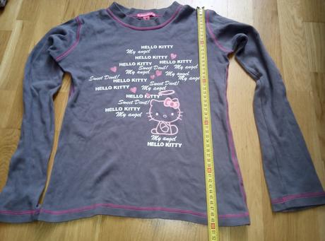 Tričko dlhý rukáv, hello kitty,146