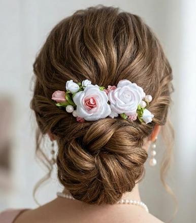 Romantický hrebienok s ružami, 