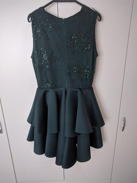 Spoločenské šaty smaragdové, 40