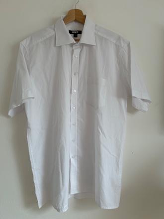 Pánska biela košeľa, l