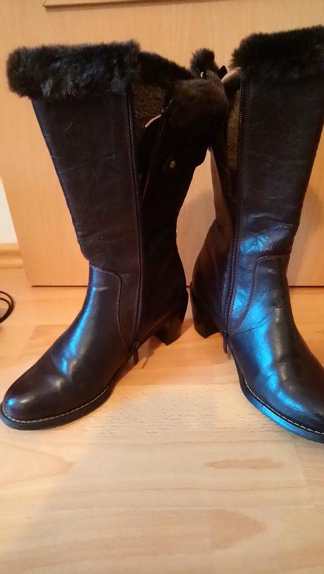 Dámske kožené čižmy 36, 36