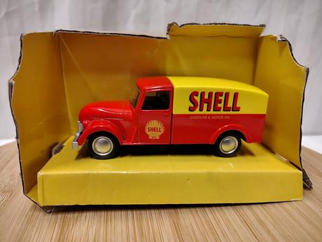 Zberateľský kovový model shell fuel tanker 1940, 