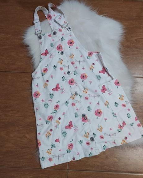 Šatova riflová suknička, reserved,152 / 158