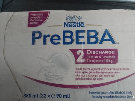 Dojčenské mlieko prebeba discharge 2, 