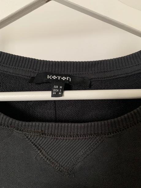 Bavlnene mikinove tricko s flitrami, m