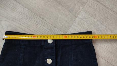 Menčestrová sukňa, h&m,134