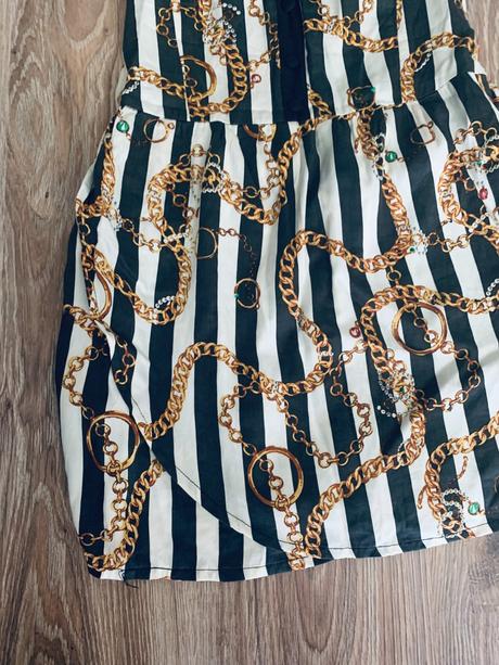 Nádherné námornícke šaty značky motel, 1xoblečené, s