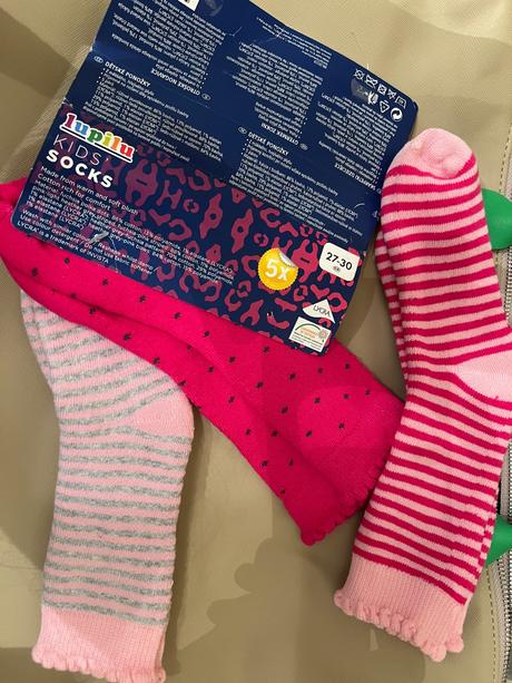 Hrubé ponožky, lupilu,27