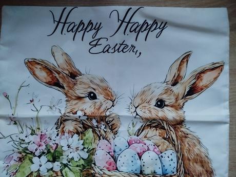 Vintage obliečka veľkonočná, 