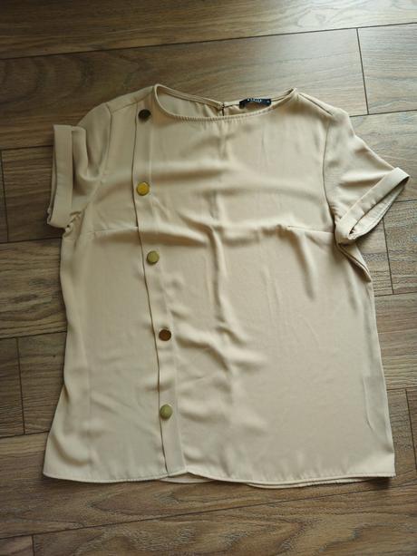 Béžové elegantné tričko, mohito,38
