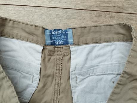 Krémové páske kraťasy, kik,52