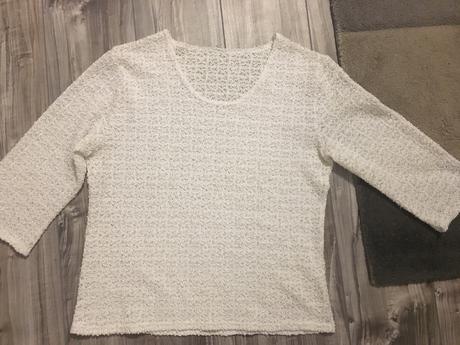 Biela elegantná blúzka, l