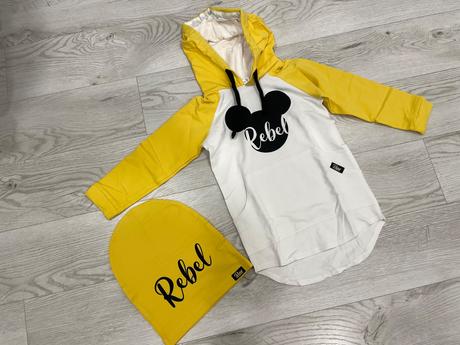 Rebel mikina a čiapka, rebel,110