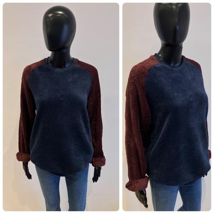 Dámska huňatá mikina (m), m