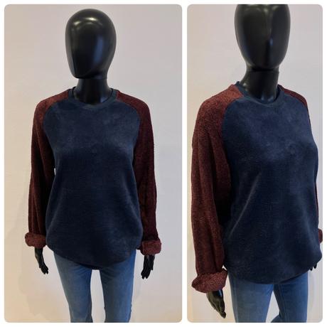 Dámska huňatá mikina (m), m