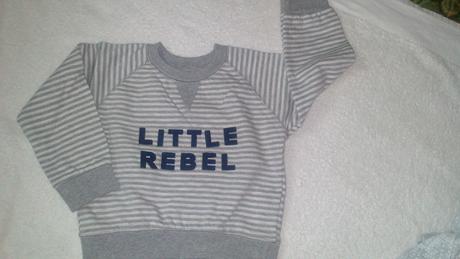 2x oblečená mikinka 2-3r., rebel,92