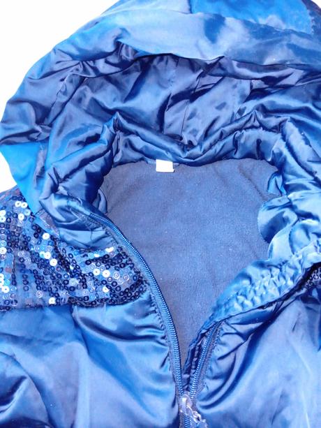 Krásna bunda s flitrami, idexe,128