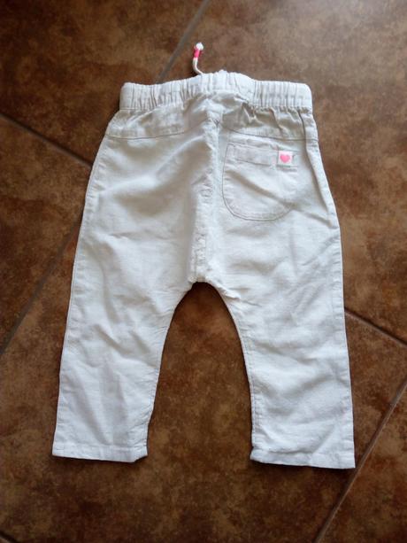 Lanove nohavice, h&m,80