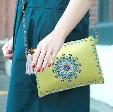 Kabelka / kozmetická taška creativ 01- vzor č.1,