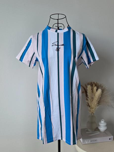 Siksilk tričkové šaty s, s