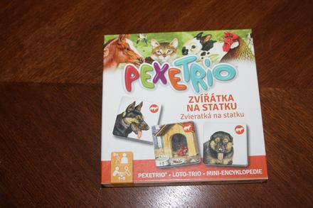 Hra pexetrio zvierata na farme  - od 2 rokov, 