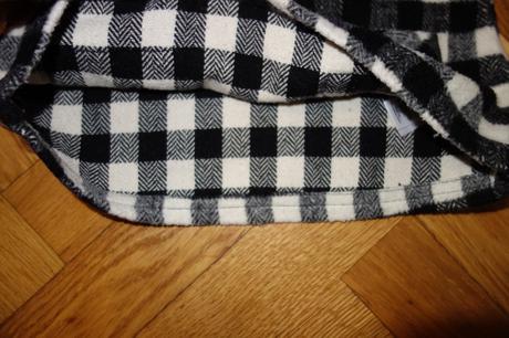 Teplé kárované šaty fred&flo 9/12m, f&f,80