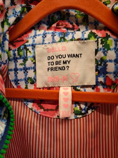 Kabát - trenčkot značky mim - pi, 104