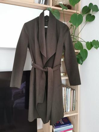 Dámsky kabát mp ,merino vlna, xs