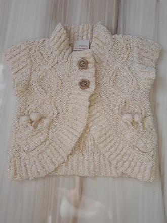 Detská pletená vesta / bolerko, next,86