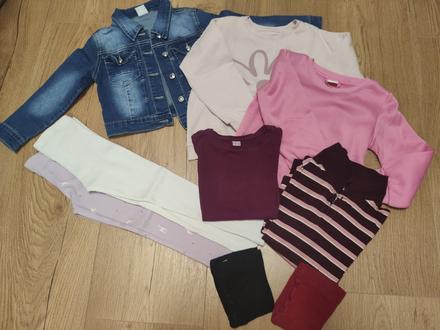 Balík oblečenia pre dievčatko č.110, 104–116