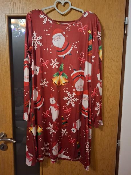 Vianočné šaty dva druhy, xl