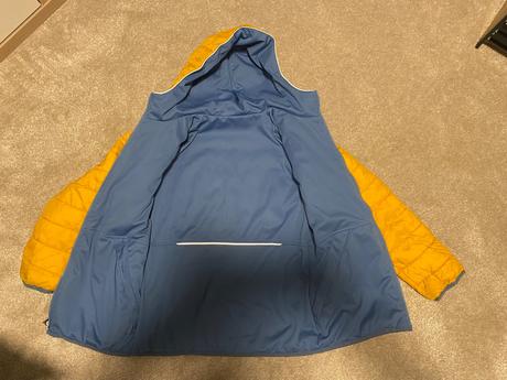 Prechodna obojstranna bunda zn.tchibo velk.134, tchibo,134