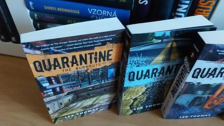 Karantena (seria 4 knih) - lex thomas, 