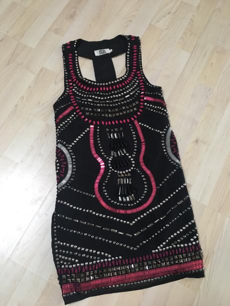 Pink soda luxusne kamienkove saty, xs