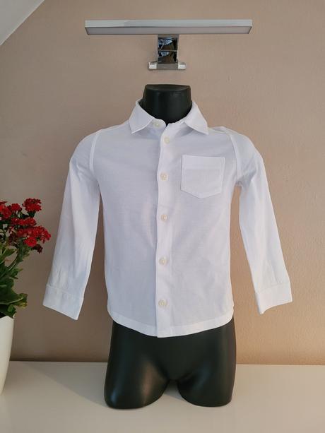 Jacadi biela košeľa 96/3a, jacadi,98