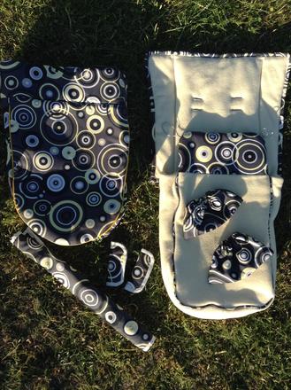 Fusak, navleky a ochrana na madlo,popruh, hauck